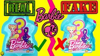 fake barbie dreamtopia mermaids...or is it? Barbie and lol surprise fakes? Unboxing weird fake toys!