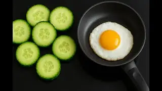 El truco del pepino para fre&iacute;r sin aceite 🍳🥒