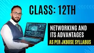 Networking and Its Advantages | Class 12 Computer Science JKBOSE | Types & Benefits of Networks