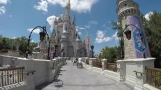 A Walk through Cinderella's Castle  at Magic Kingdom Walt Disney World