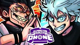 Criamos uma ANIMAÇÃO de JUJUTSU KAISEN no GARTIC PHONE (Com ANIMADORES)