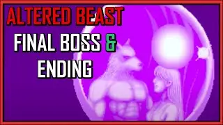Altered Beast Arcade Final Boss and Ending || Altered Beast (Arcade)