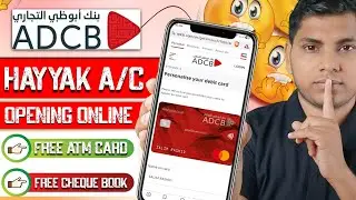Adcb Bank Hayyak Account Opening Online 2025 | Best Zero Balance Account Opening in UAE