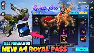 RP Unexpected Change | BGMI A4 Royal Pass 1 To 100 RP Rewards | BGMI A4 Royal Pass Rewards