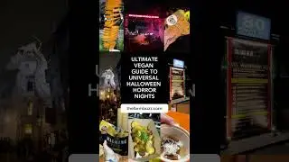 The FARM Buzz's Ultimate Vegan Guide to Universal Orlando's Halloween Horror Nights Preview | HHN32