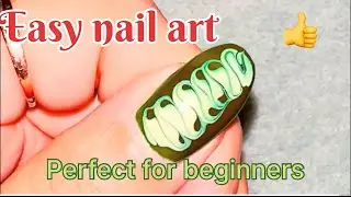 Easy nail art #trending #ytshorts #creativehands #easyforbegginers ✌️✌️
