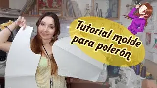 🟠 Cómo CREAR tu Molde Base 👕 ~ {+ transformación para poleron} ~ TUTORIAL 🏵