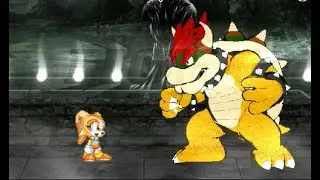 Mugen Cream the Rabbit vs Bowser