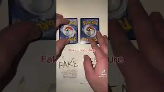 Как распознать ПОДДЕЛЬНУЮ КАРТУ ПОКЕМОНА 😤‼️
