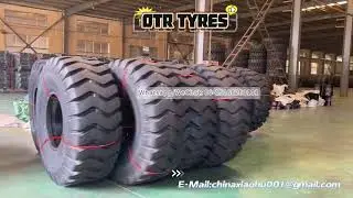 SANY compactor 18.00R&times;-25 tyre Caterpillar loader 26.5R&times;-25 tire excellent stability load capacity