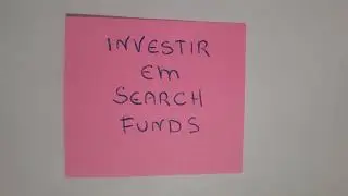 Investing in search funds