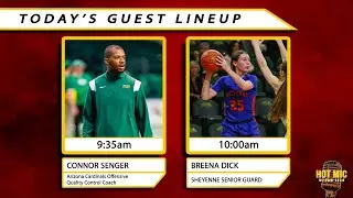 Hot Mic: Connor Senger on going from NDSU to the NFL and Sheyenne's Brenna Dick heading to the NSIC