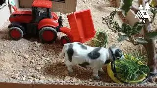 how to make science project mini tractor working #M4lettlecraft #tractor #village gao wala tractor
