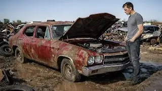 ASMR Car Restoration 1970 Chevelle SS 454 From Abandoned to Perfect! 