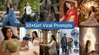 TOP 50 NEW GOOGLE GEMINI PROMPT FOR GIRL | TRENDING GEMINI AI PHOTO EDITING | AI PHOTO KAISE BANAYE
