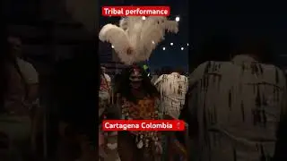 Colombia Cartagena tribal performance rooftop | part-13 #colombia #cartagena