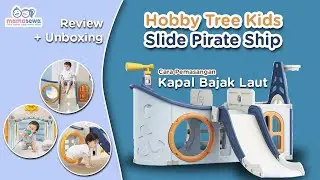Sewa Hobby Tree Kids Slide Pirate Ship - Bermain Terowongan & Slide di Kapal Bajak Laut | Mamasewa
