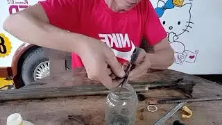 paano mag hinang ng airgun gamit ang nicolite at acitilyne