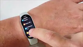 Xiaomi Smart Band 10 &mdash; практическое применение пульса, SpO₂, уровня стресса и меню