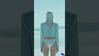 AI Cyan Fashion Film &mdash; Wolf &times; Woman (Experimental Short)