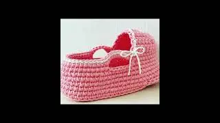 crochet baby basket #bestpatterns #crochet #crochetpatterns #crocheting #best