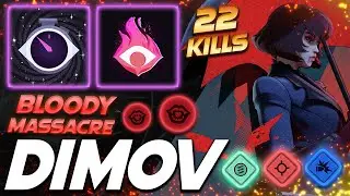 Dimov Mina BLOODY MASSACRE 22 KILLS - Deadlock Pro Gameplay & Guides [Watch & Learn]