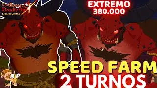 FARM NO MODO + DIF&Iacute;CIL!2 TIMES PARA FARMAR EM 2 TURNOS O BOSS DE EVENTO GLOOM- The Seven Deadly Sins