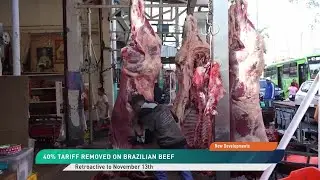 President Trump Cuts Tariffs on Brazilian Beef