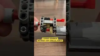 2 Speed Gearbox (Gear Ratios Demo) #legotechnic #mechanical #gearbox #mechanism