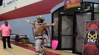 Insano Vs Kike Caballero Vs Travis Cudi en Evil Masters Lucha Fest.