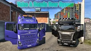 [ETS2 1.57] Scania & Volvo Door Opener Mod ETS2