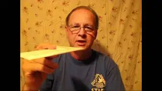 OmniWing Paper Airplane Aerodynamics