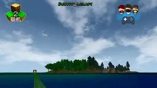 Survivalcraft 2 v2.4 Android Multiplayer Gameplay Explore The Island - Part 2