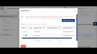 PPRA EPADS: Supplier Bid Submission Through File Uploading