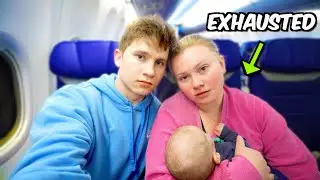 Flying Across the Country w/ Our 4 Month Old