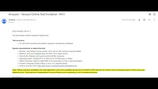 AMAZON versant test 2024| SAMPLE QUESTIONS|latest from DICTION TO EMAIL WRITING|passed candidate