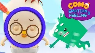 Emotion & Feeling with Como | Learn emotion | Cold 2 | Cartoon video for kids | Como Kids TV