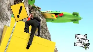 NAJNIEBEZPIECZNIEJSZY BIEGANY PARKOUR w GTA 5 Online Hogaty i EKIPA 