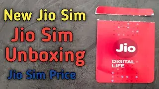 न्यू जियो सिम ||New JIO Sim||Jio Sim Price||jio Sim Unboxing #jio #jiosim #newjiosim #jiosimprice