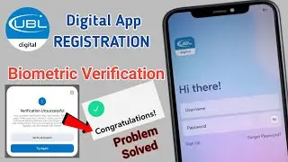 UBL digital app Sign up | UBL App Registration