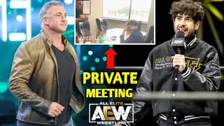 Tony Khan Private Meeting with Shane McMahon!