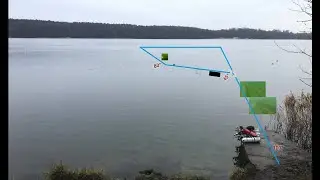 Mapa toru nurkowego w Kiekrzu