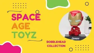 Avengers Superhero Bobbleheads for Kids Study Table & Car Dashboard with Mobile Holder