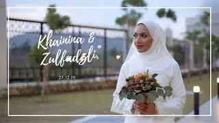MALAY WEDDING || Khainina & Zulfadzli Akad Nikah