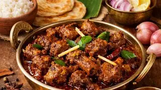 देसी भुना मटन मसाला | Bhuna Mutton Masala Recipe | Dhaba Style Spicy Mutton Curry