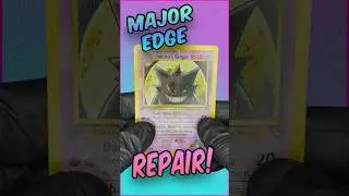 Gengar 1st Edition Repair | TCG Repair |  #pokemoncards #pokemontcg #vintagepokemon #pokemon