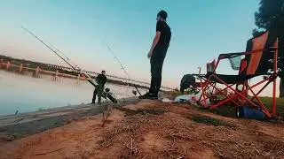Night fishing at the Arkansas river in Tulsa, Oklahoma 🎣￼￼￼￼￼