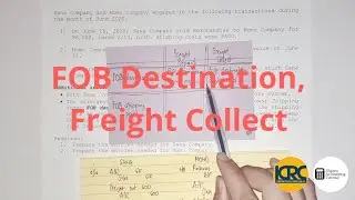 Transportation Costs (Part 2) - FOB Destination, Freight Collect