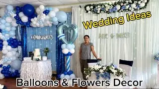 WEDDING PARTY DECORATION IDEAS | Balloon Decoration Ideas l LorenaBalloons #balloon #wedding