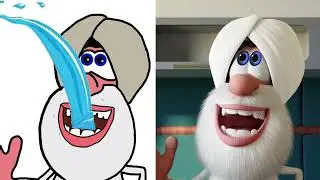 Booba Tàu hỏa Tr ain Phim Hoạt Hình funny funny drawing meme drawing video funny video 🙏🤣😭🤓😅😁